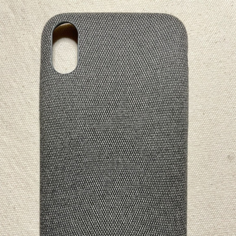 iPhone XR Gray Cloth Case